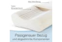 Bestschlaf Nackenstützkissen Premium Weiß Anatomische Form Bild 4