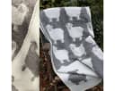 Babydecke Lamm Island Wollparadies Kuscheldecke Grau Lammschurwolle Bild 1