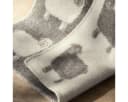 Babydecke Lamm Island Wollparadies Kuscheldecke Grau Lammschurwolle Bild 3