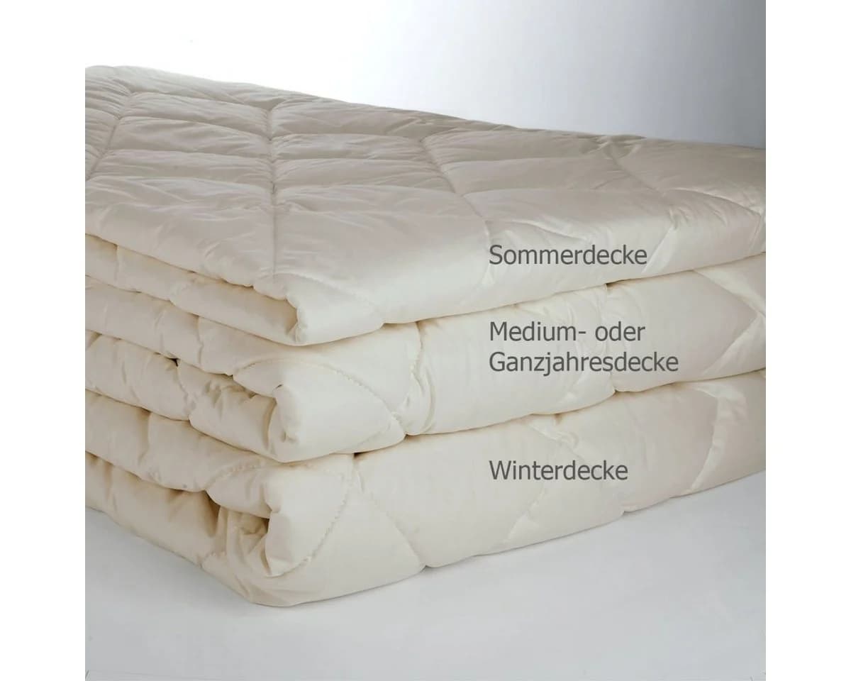 ÖKO Planet Baumwollbettdecke Bio Ganzjahresdecke Weiss - Bild 3