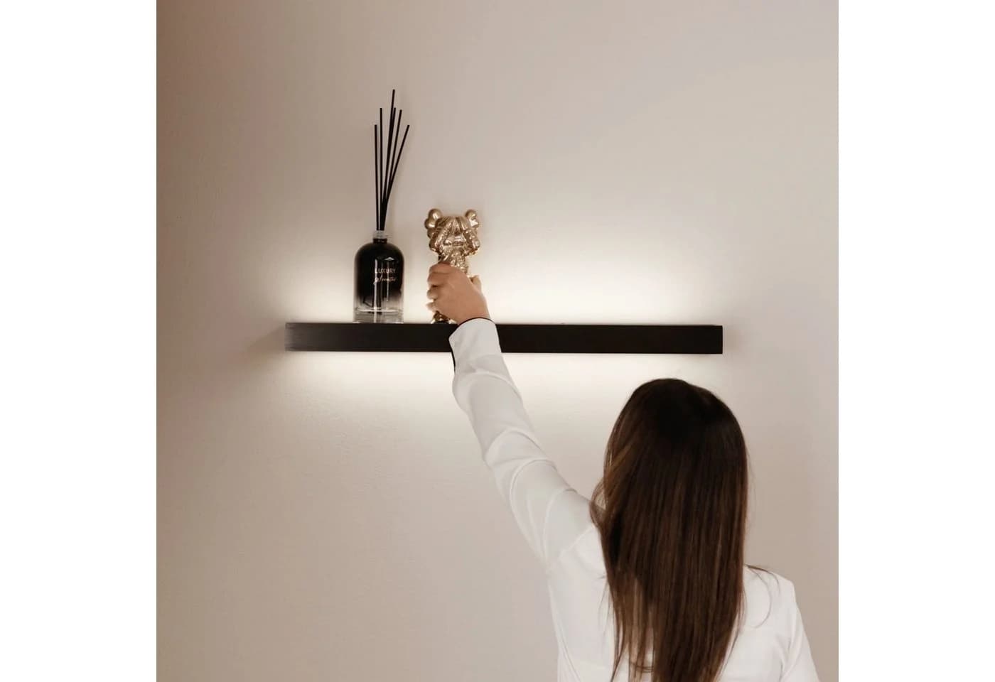 s.luce Cusa LED Wandleuchte Lichtboard Aluminium Warmweiß - Bild 4