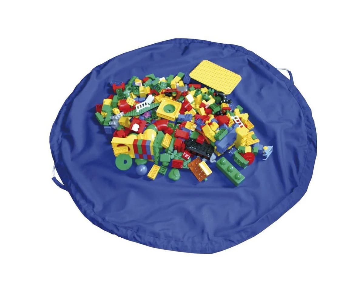 EDUPLAY Lernspielzeug 2in1 Aufräumsack & Spieldecke Blau - Bild 2