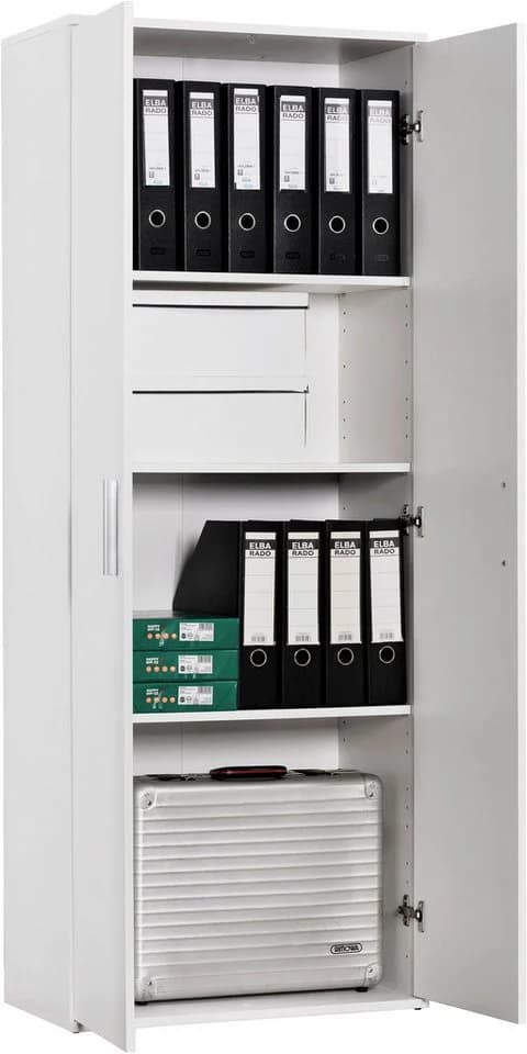 PROCONTOUR Mehrzweckschrank Clara Weiß 2 Türen - Bild 4