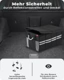 achilles Klappbox Strong-Box 71l Robuste Auto-Faltbox Schwarz Bild 4