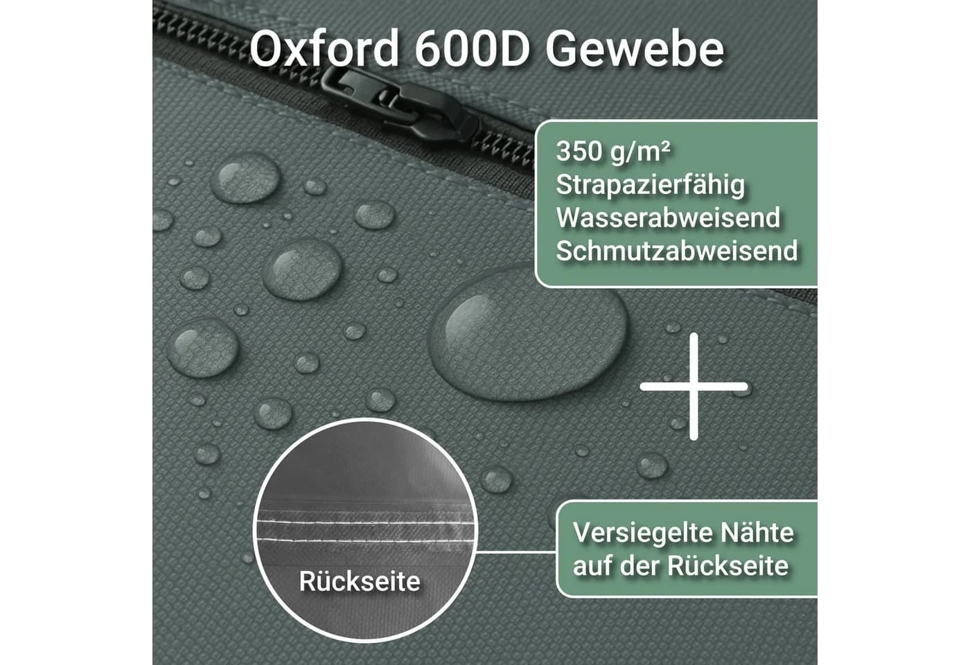 INTERGARDEN Strandkorb-Schutzhülle Oxford 600D wasserdicht - Bild 3