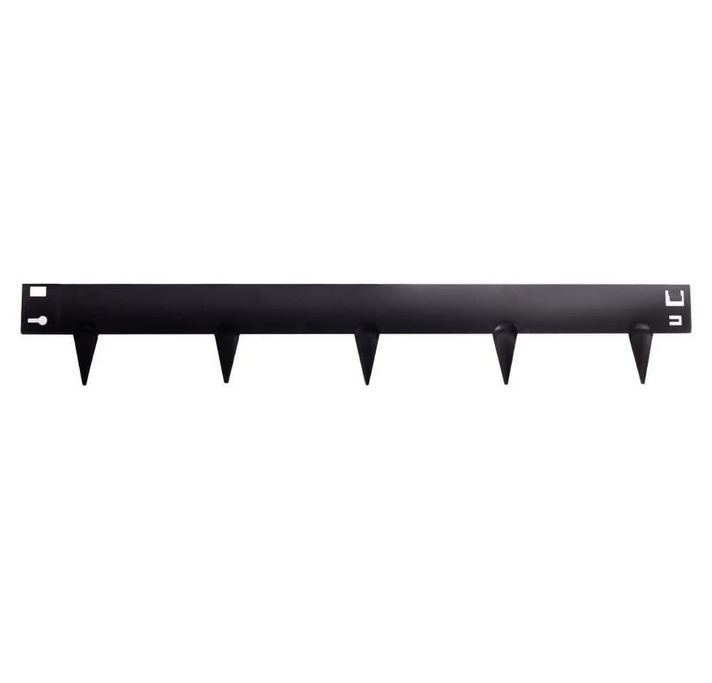 ROG-Gardenline Rasenkante 1m Schwarz Stahl