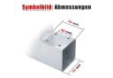 ROG-Gardenline Holzverbinder L-Form 70x70 mm verzinkt Bild 3