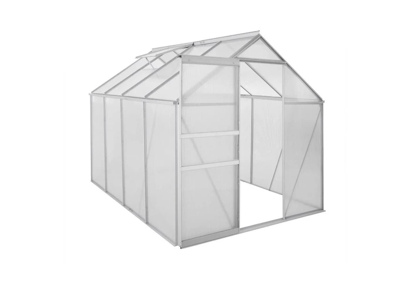 Zelsius Aluminium Gewächshaus 250 x 190 cm - Bild 2
