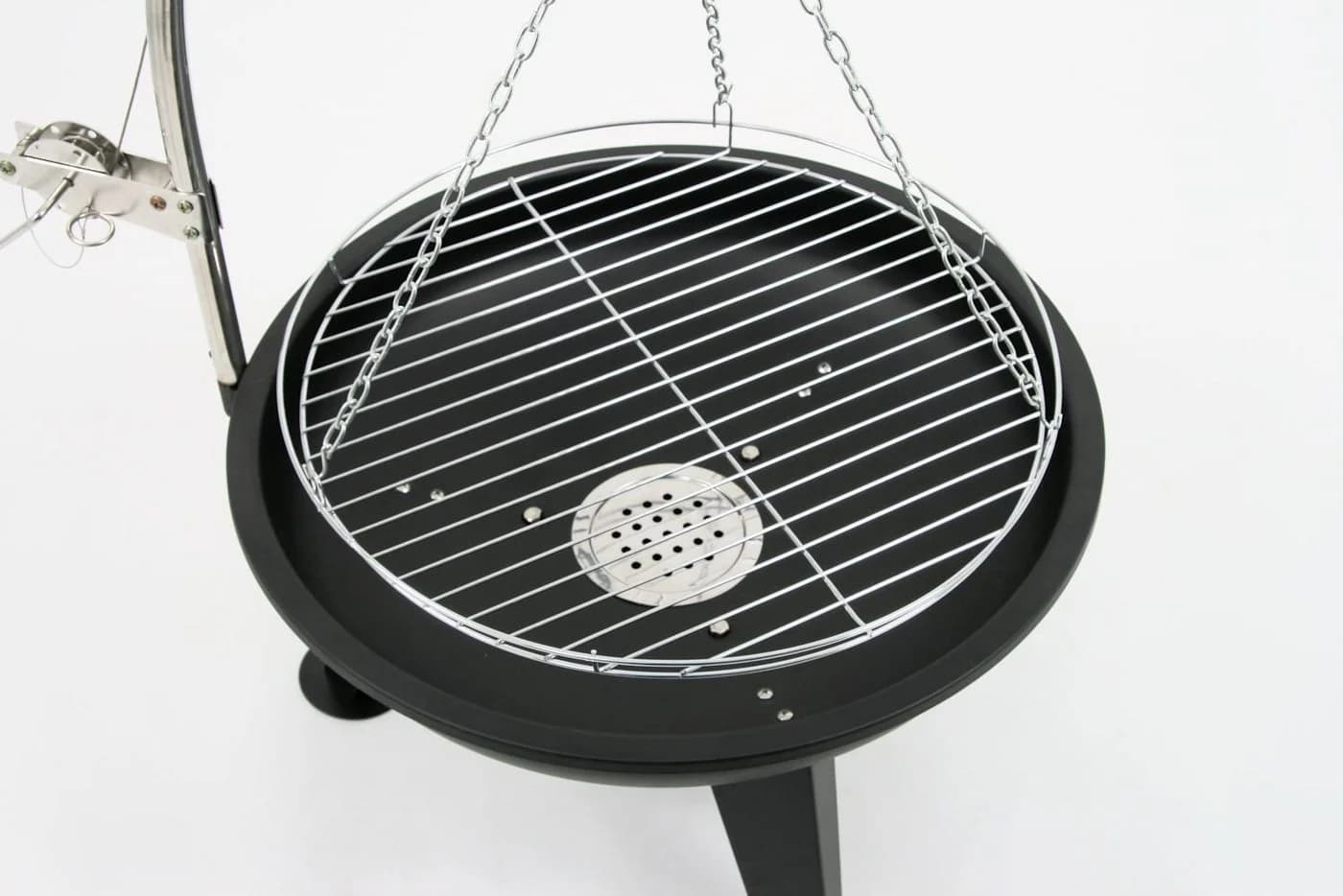 BBQ-Toro Schwenkgrill mit Feuerschale und höhenverstellbarem Grillrost - Bild 4