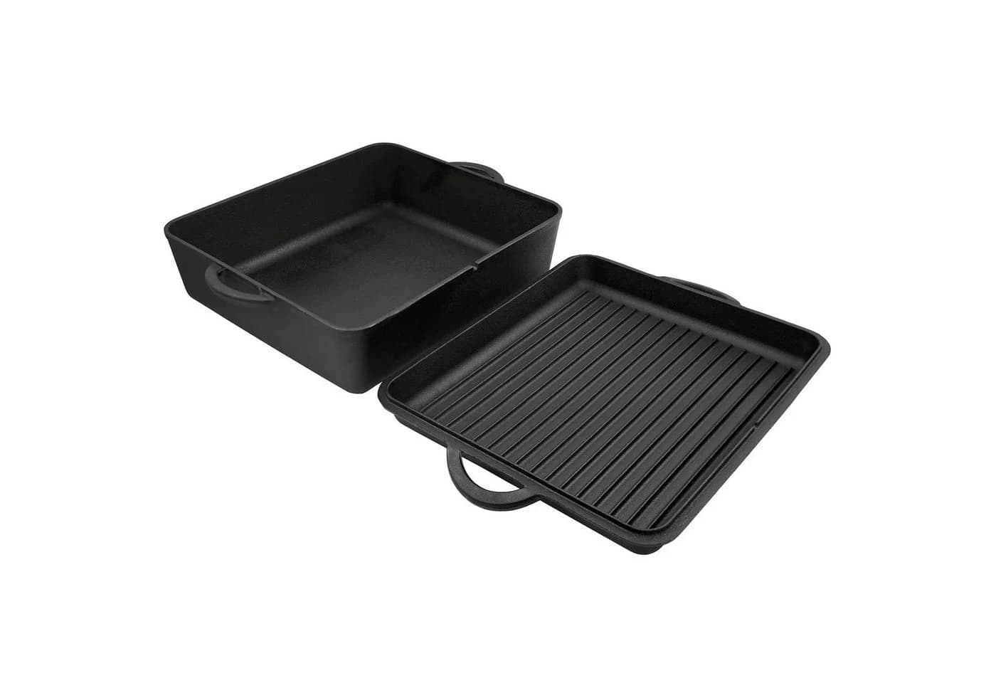BBQ-Toro Bräter Dutch Oven Pan 10,8 Liter Gusseisen Schwarz - Bild 4