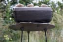 BBQ-Toro Gusseisen Grillplatte Ø 45 cm mit 3 Beinen Bild 1