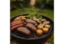BBQ-Toro Gusseisen Grillrost Ø 45cm Emailliert Schwarz Bild 1