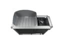 CampFeuer Campingschrank Klappbar mit Waschbecken Schwarz-Silber Bild 5