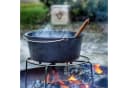 BBQ-Toro Dutch Oven Set 6-teilig mit Dreibein & Holzkiste Bild 1