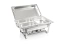 Mahlzeit Chafing Dish Profi Set Grenoble 4x Edelstahl Warmhaltebehälter Bild 4