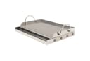 BBQ-Toro Edelstahl Grillplatte 64x40,5 cm mit Fettrinne Bild 2
