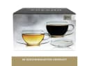 Creano Teeglas-Set 200ml mit Deckel & Untertasse, 2er-Set, Glas Bild 5