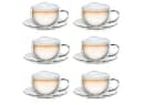 Creano Thermo-Tasse doppelwandig mit Untersetzer 250ml 6er Set Bild 2