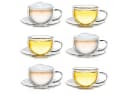 Creano Thermo-Tasse doppelwandig mit Untersetzer 250ml 6er Set Bild 5