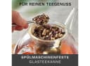 Creano Teekanne Flach 0,8l mit Glassieb Bild 4