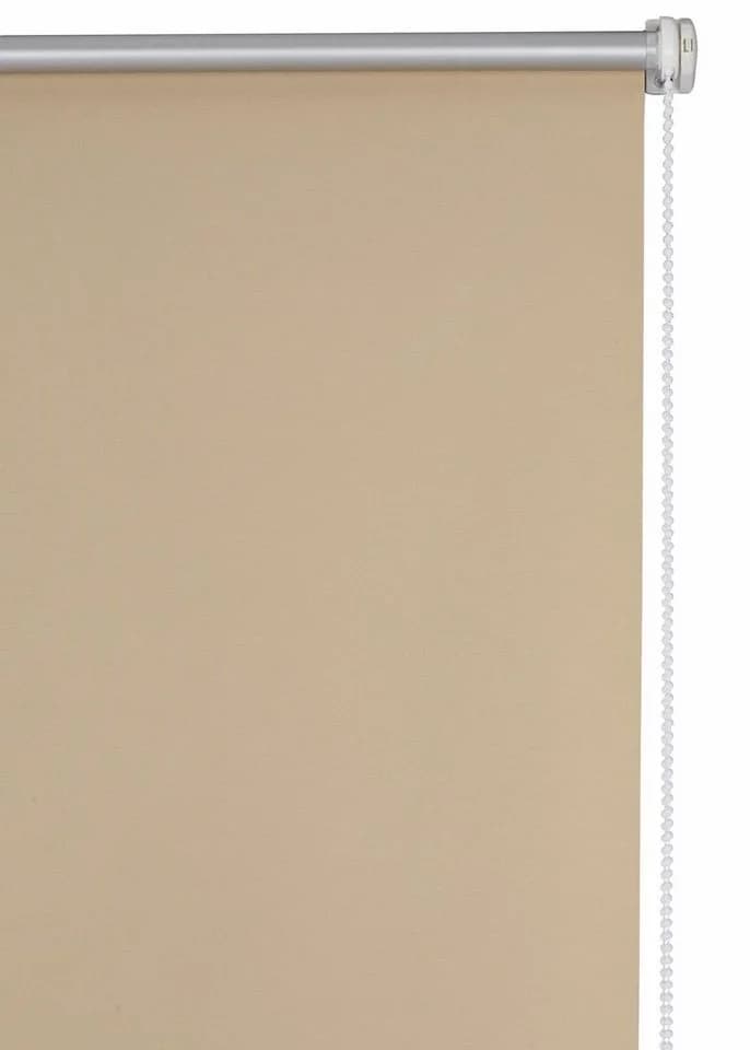 K-Home Seitenzugrollo Thermo Klemmfix-Rollo Beige - Bild 3