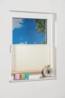 K-HOME Doppelplissee Prato Beige Klemmfix 60x130 cm Bild 5