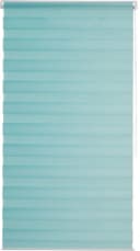K-HOME Doppelrollo Ancona türkis 60x150 cm Klemmfix Bild 1