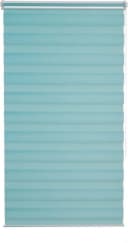 K-HOME Doppelrollo Ancona türkis 60x150 cm Klemmfix Bild 4