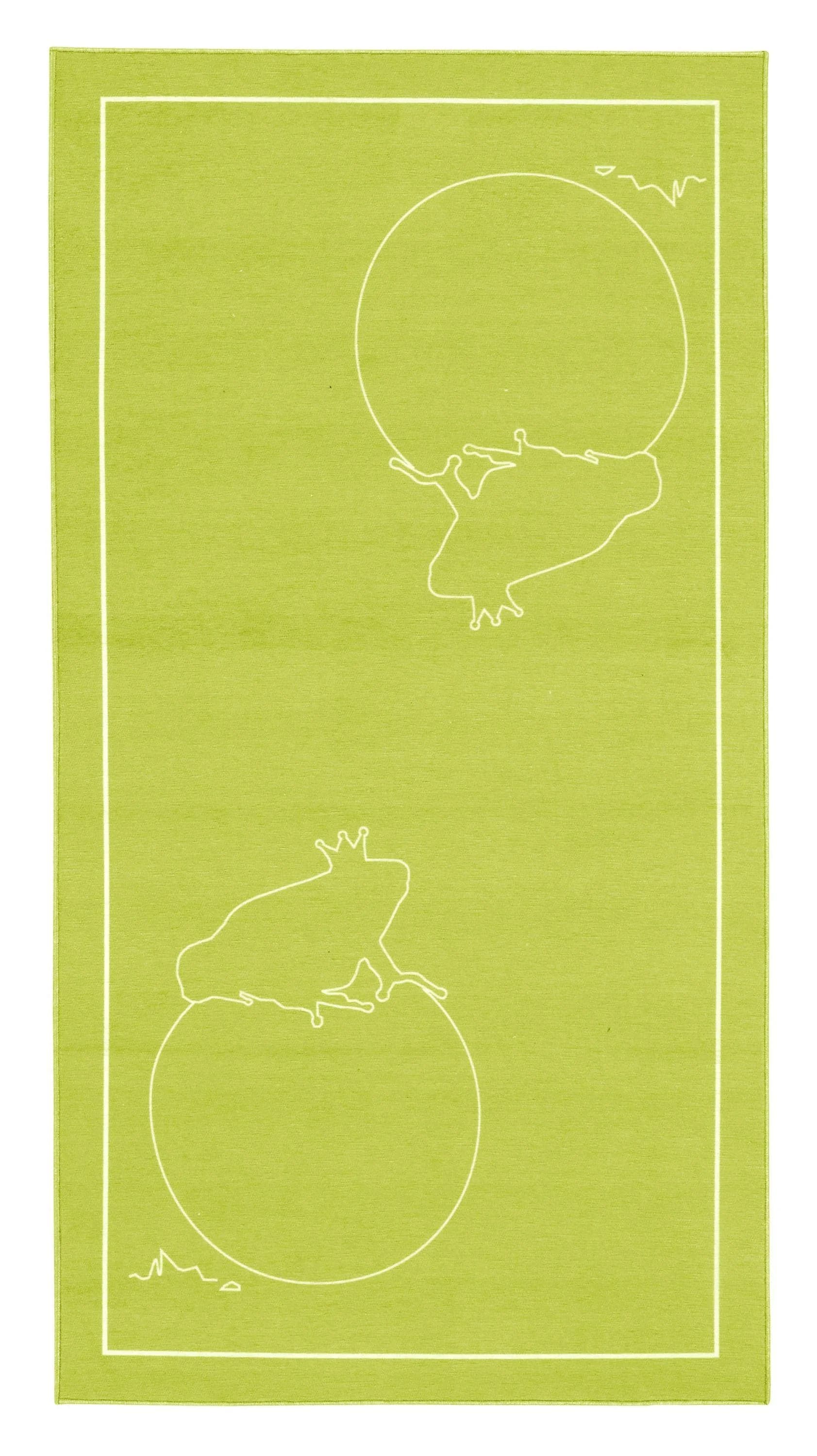 Teppich GRIMMLIIS MÄRCHEN Lemon 80x150cm Polyester Chenille