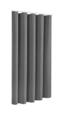 Clever-Kauf-24 Verdunkelungsvorhang Thermovorhang Grau Kräuselband Bild 2