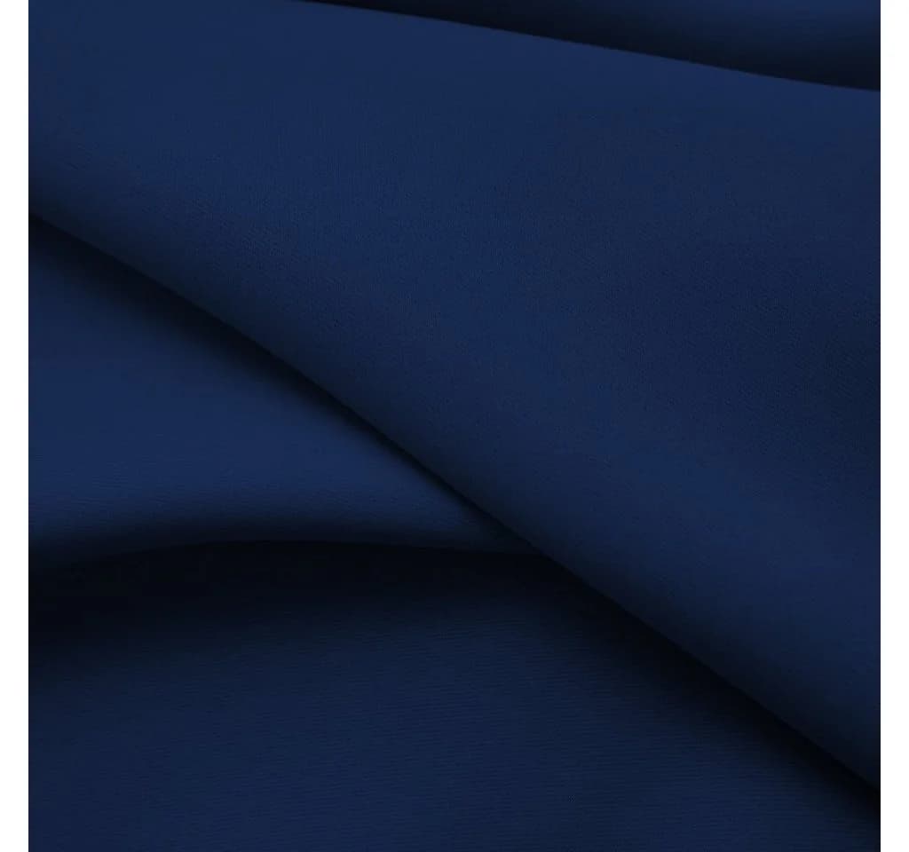 Clever-Kauf-24 Verdunkelungsvorhang Blau Polyester