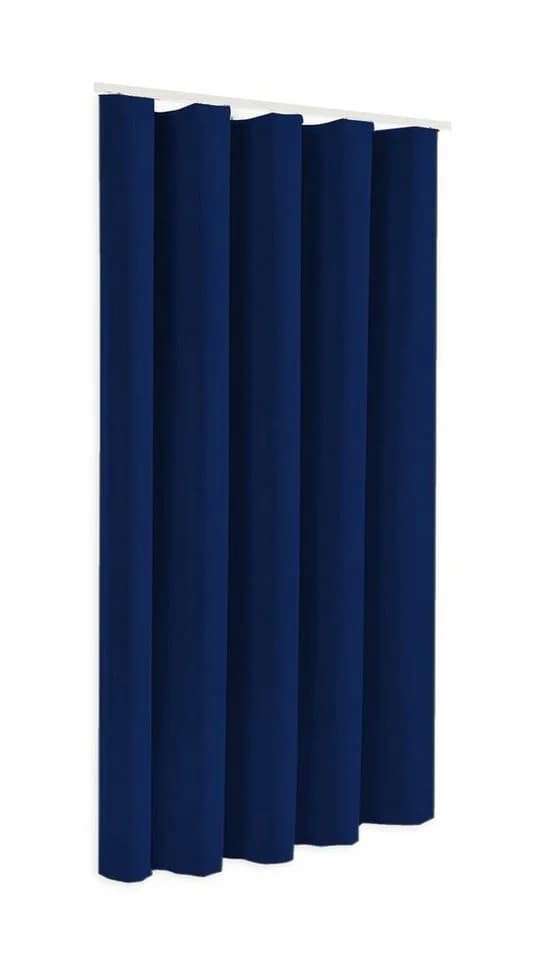Clever-Kauf-24 Verdunkelungsvorhang Blau Polyester - Bild 2