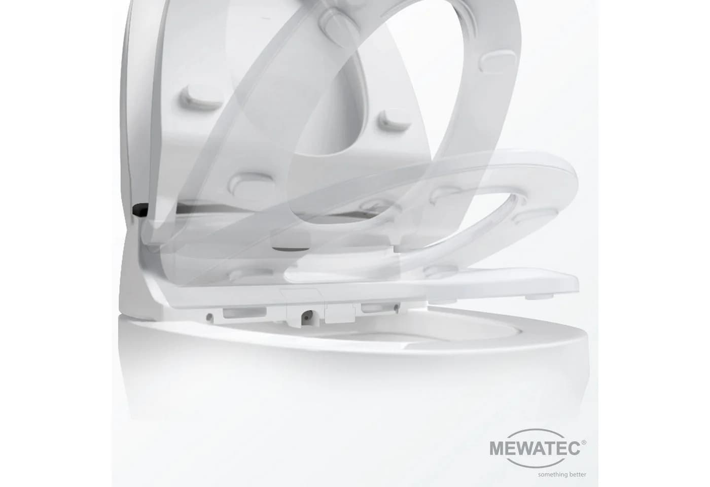 MEWATEC Dusch-WC-Sitz E900 Premium mit Sensor und Fernbedienung Weiß - Bild 4