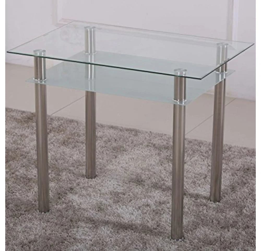 HOOZ Esstisch aus Glas mit 6 mm Sicherheitsglas & Facettenschliff - Bild 2