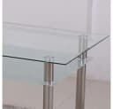 HOOZ Esstisch aus Glas mit 6 mm Sicherheitsglas & Facettenschliff Bild 3
