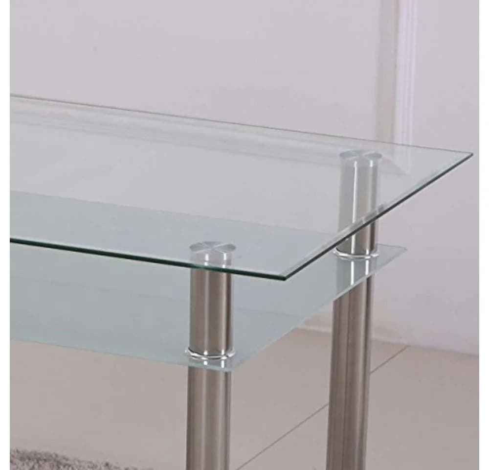HOOZ Esstisch aus Glas mit 6 mm Sicherheitsglas & Facettenschliff - Bild 3