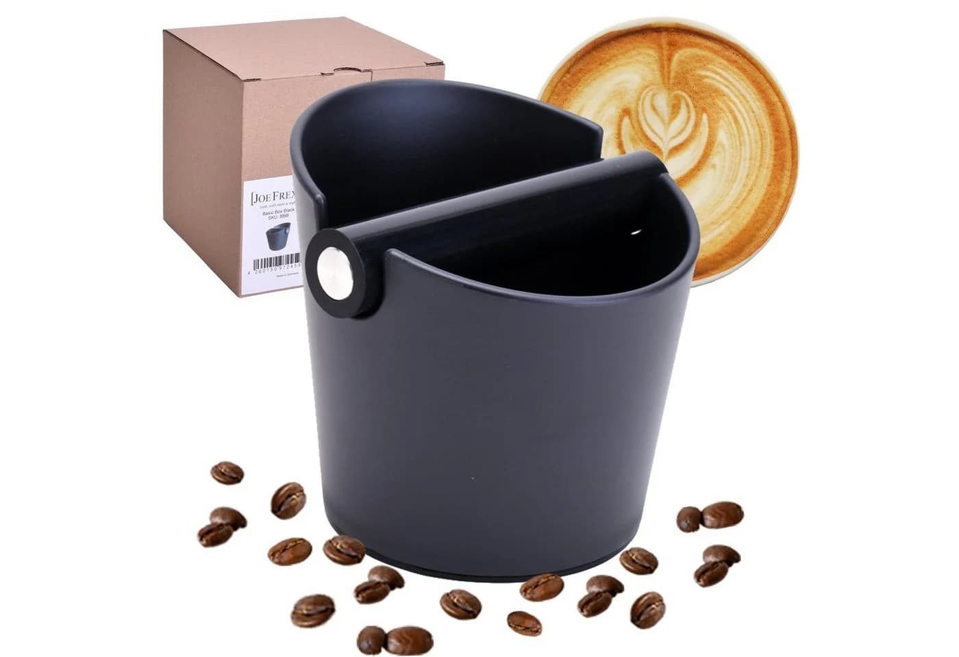 JOEFREX Abklopfbehälter Knockbox Schwarz für Siebträger Espresso - Bild 2