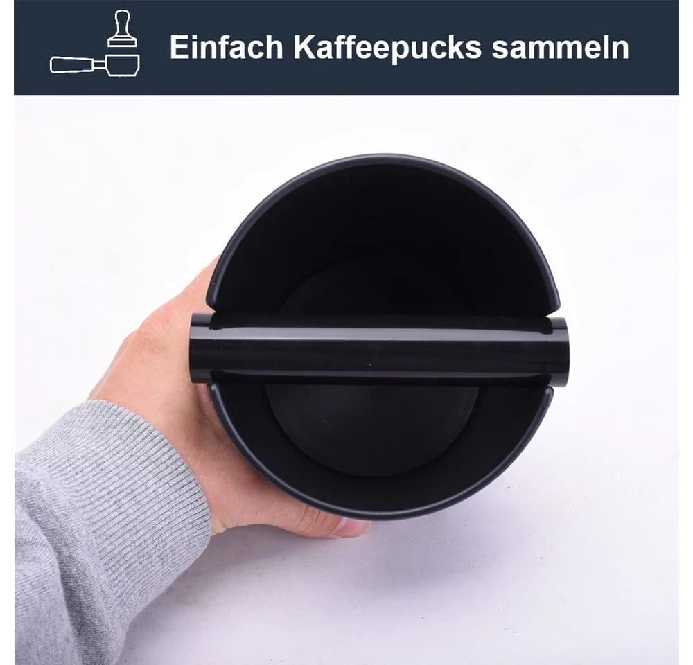 JOEFREX Abklopfbehälter Knockbox Schwarz für Siebträger Espresso - Bild 5