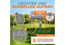 Kronenburg Faltpavillon 3x3 m wasserdicht mit UV-Schutz 50+ Grau Bild 4