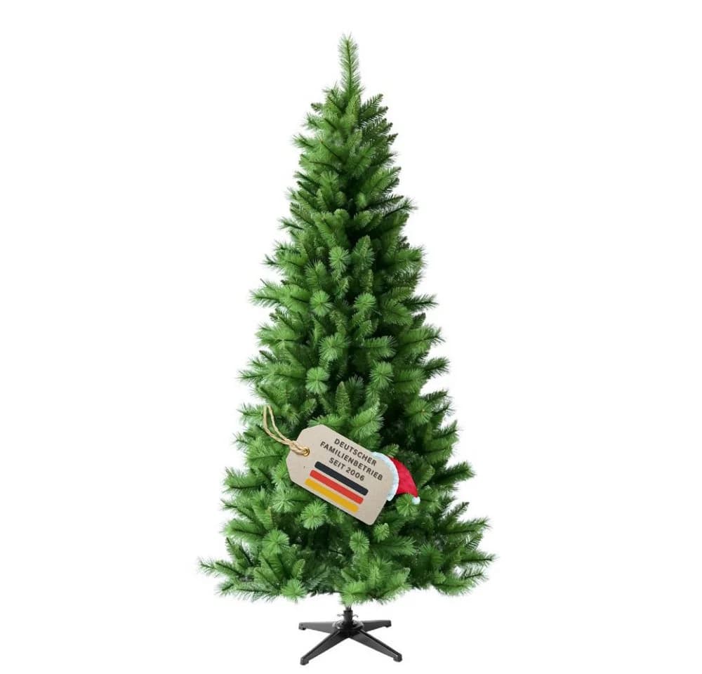 RS Trade Künstlicher Weihnachtsbaum Colorado-Mix Slim PVC Grün - Bild 2