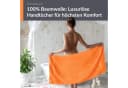 Lashuma Duschtuch Linz Frottee 70x140 cm Orange Bild 3