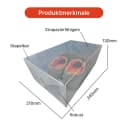 Dynasun Schuhbox PP368XXL Weiß mit Teiler-System Bild 4