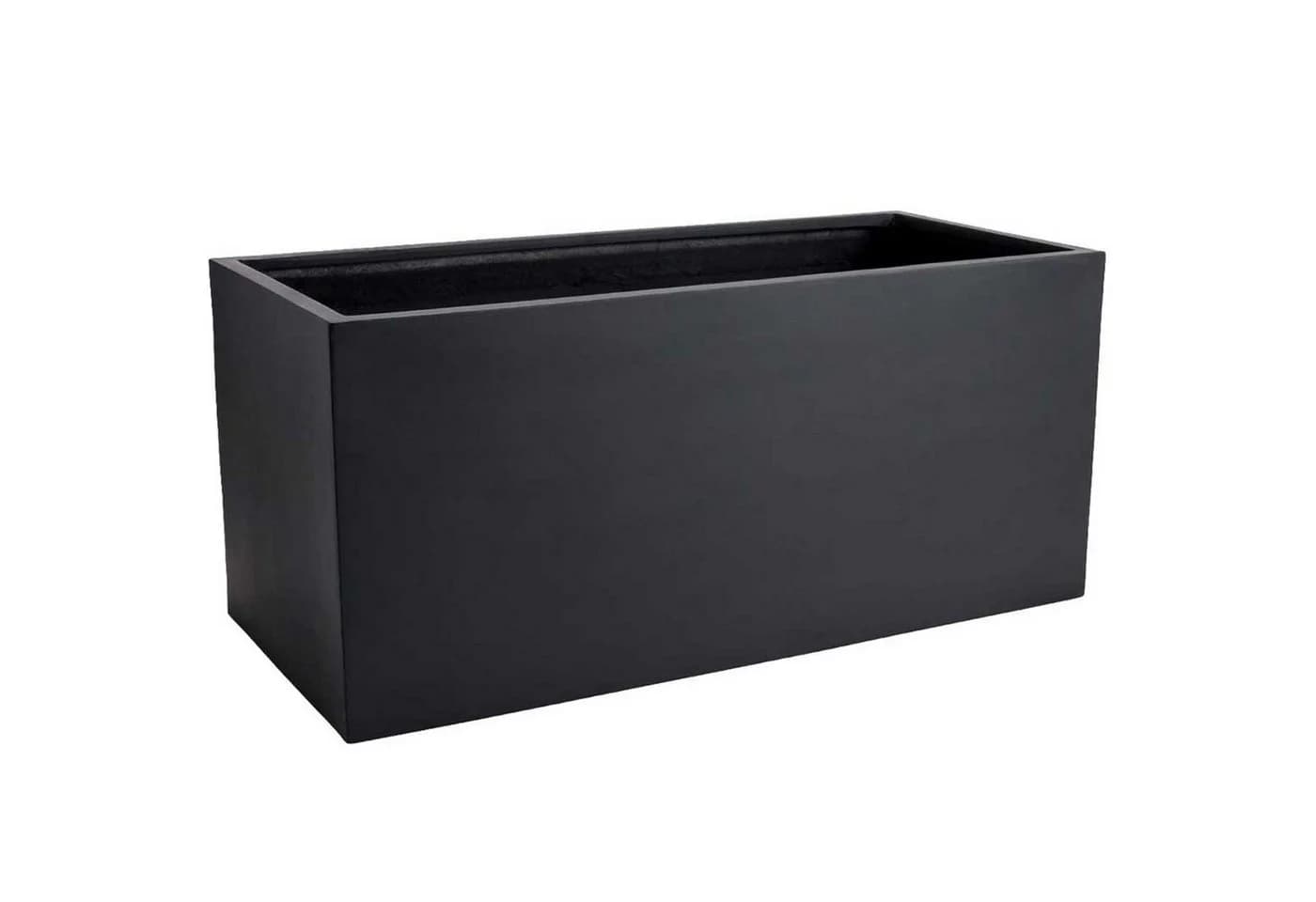 VIVANNO Pflanzkübel MAXI Fiberglas Anthrazit Matt - Bild 2