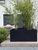 VIVANNO Pflanzkübel MAXI Fiberglas Anthrazit Matt Bild 4