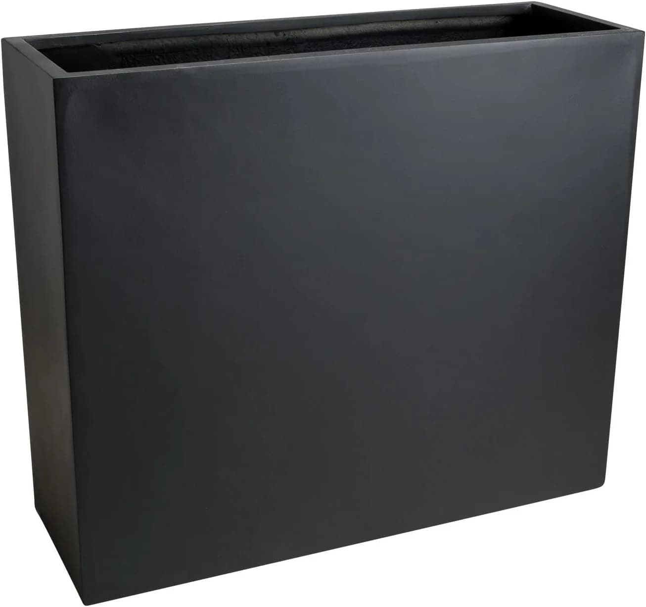 VIVANNO Pflanzkübel ELEMENTO Anthrazit Matt Fiberglas - Bild 2