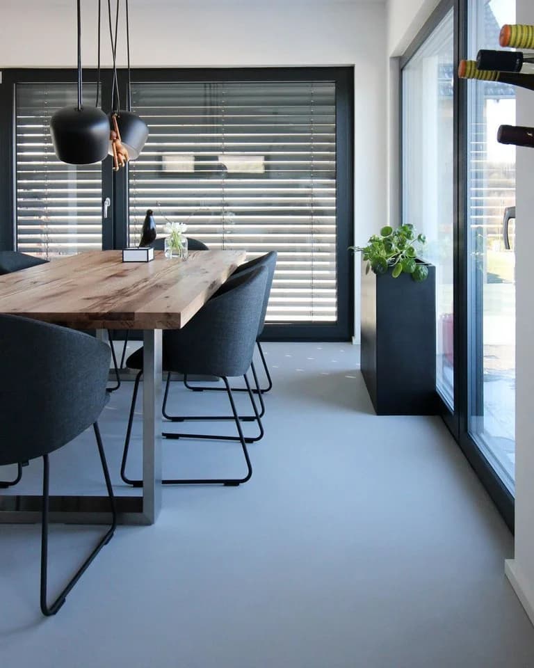 VIVANNO Pflanzkübel ELEMENTO Anthrazit Matt Fiberglas - Bild 5