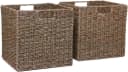 VIVANNO Regalkorb Seegras Set 2 St. Natur Geflochten Bild 2