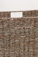VIVANNO Regalkorb Seegras Set 2 St. Natur Geflochten Bild 4
