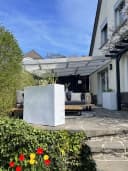 VIVANNO Pflanzkübel ELEMENTO Weiß Matt Fiberglas Bild 3