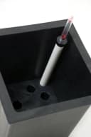 VIVANNO Pflanzeinsatz Kunststoff Schwarz Matt Bewässerungssystem Bild 5